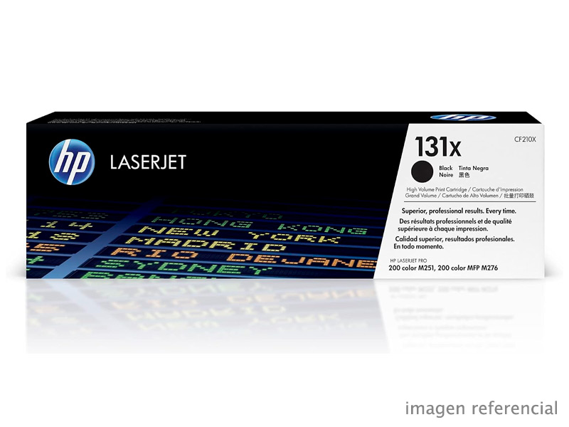 CF210X Toner HP CF210X 131X Negro LaserJet Pro 200 M251 M276 2400 Paginas