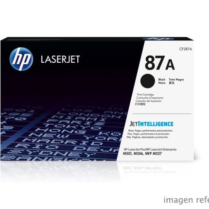 Toner HP CF287A 87A LaserJet Enterprise M506 Negro 9,000 Paginas