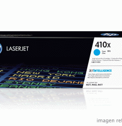 Toner HP CF411X 410X LaserJet Pro M452 M477 Cyan 5,000 Paginas