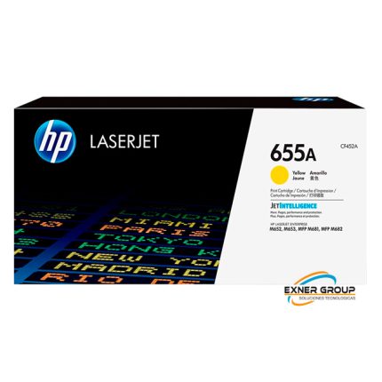Toner HP CF452A (655a) Yellow Ent m652, m681 10,5k.