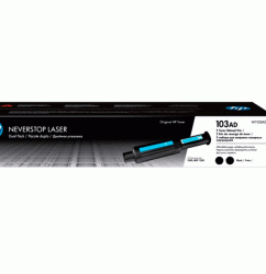Toner HP W1103AD 103AD Negro 1000 Paginas Pack x2 Impresoras HP Laser