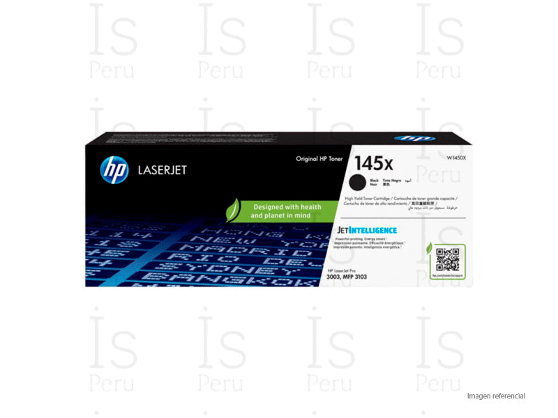 W1450X Toner HP 145X W1450X Negro LaserJet 3103 3,800 Páginas