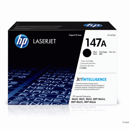 Toner HP W1470A 147A Negro LaserJet 107A 10,500 Páginas