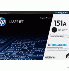 Toner HP W1510A 151A LaserJet 4003 Black 3,050 Páginas