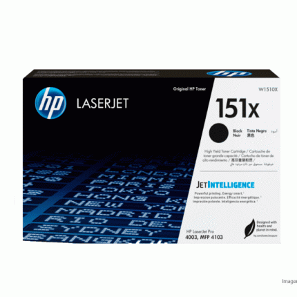 Toner HP W1510X 151X LaserJet 4003 Negro 9,700 páginas