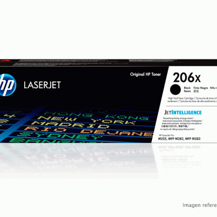 Toner HP W2110X 206X negro HP LaserJet M255 3,150 páginas
