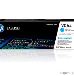Toner HP W2111A 206A Cyan LaserJet Pro M255 M283fdw 1,250 Paginas