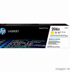 Toner HP W2112X 206X LaserJet M255 Amarillo 2,450 páginas