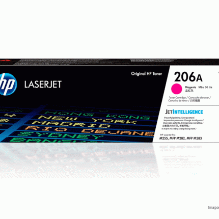 Toner HP W2113A 206A LaserJet M255 Magenta 1250 Paginas