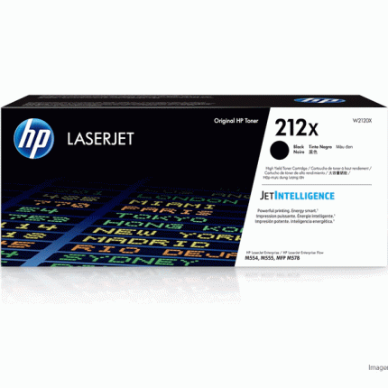 Toner HP W2120X 212X negro LaserJet M555 13000 paginas
