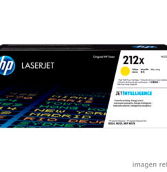 Toner HP W2122X 212X LaserJet M555 Amarillo 10,000 Paginas