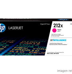 Toner HP W2123X 212X LaserJet M555 Magenta 10,000 Paginas