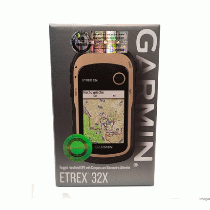 GPS Garmin eTrex 32x 010-02257-03 Navegador Portátil de Mano con Brújula y Altímetro
