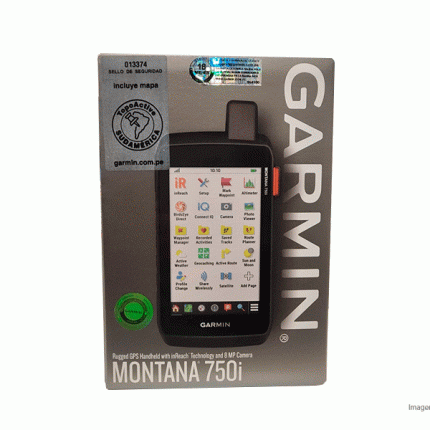 GPS Garmin Montana 750i InReach Cámara 8MP 010-02347-03