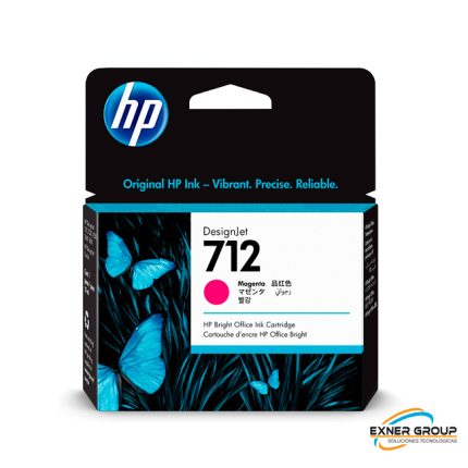 Tinta HP 3ED68A (712a) 29ml Magenta