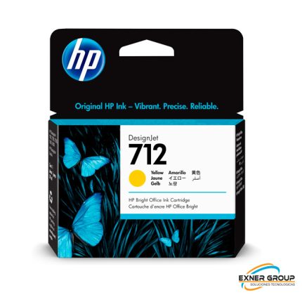 Tinta HP 3ED69A (712a) 29ml Yellow
