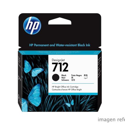 Tinta HP 3ED71A (712a) 80ml Black