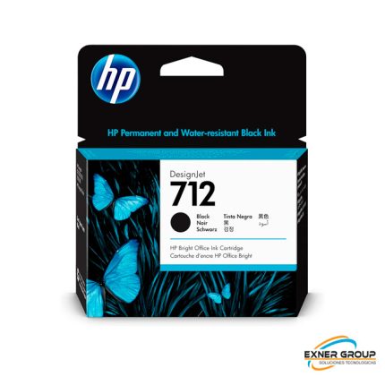 Tinta HP 3ED71A (712a) 80ml Black
