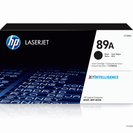 Toner HP CF289A 89A LaserJet Enterprise M507 negro 5000 páginas