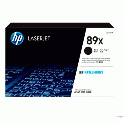 Toner HP CF289X 89X Negro LaserJet Enterprise M507 10000 Páginas