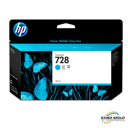 Tinta HP F9J67A (728) Cyan 130ml.