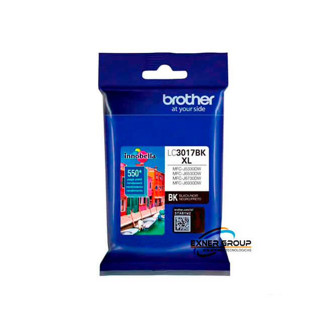 LC3017BK Tinta Brother LC-3017BK Black mfc-j5330dw 550pag.
