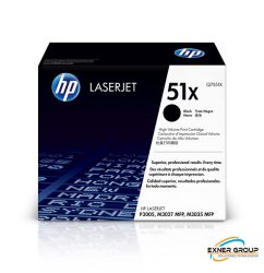 Toner HP Q7551X (51x) l.j. p3005x Negro 13k.