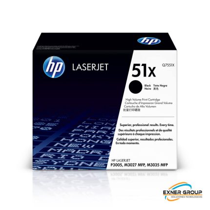 Toner HP Q7551X (51x) l.j. p3005x Negro 13k.