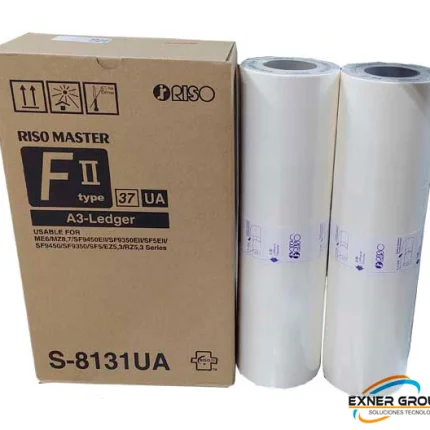 master Riso S-8131UA para duplicadora SF 5430, SF 5450, SF 9450, EZ391 formato A3 reemplaza a los codigos S-6948UA, S-4363