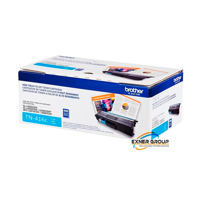 TN416C Toner Brother TN-416C Cyan mfc-l8900cdw 6,5k.