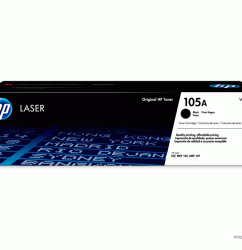 Toner HP W1105A 105A LaserJet 107a Negro 1,000 Páginas