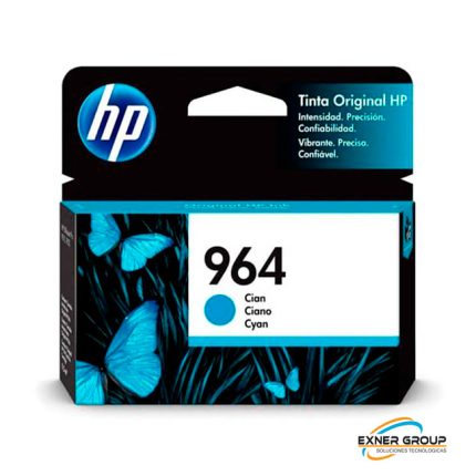 Tinta HP 3JA50AL (964) Cyan HP OfficeJet Pro 9010 700 Páginas
