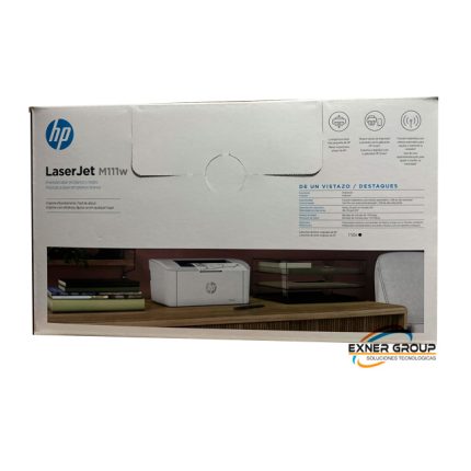 Impresora LaserJet Hp M111w B/N 7md68a, wifi