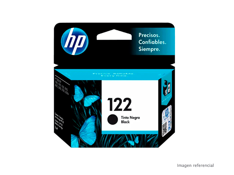 CH561HL Tinta HP CH561HL (122) Black 2ml.