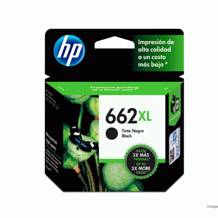 Tinta HP CZ105AL 662XL Negro 360 Páginas