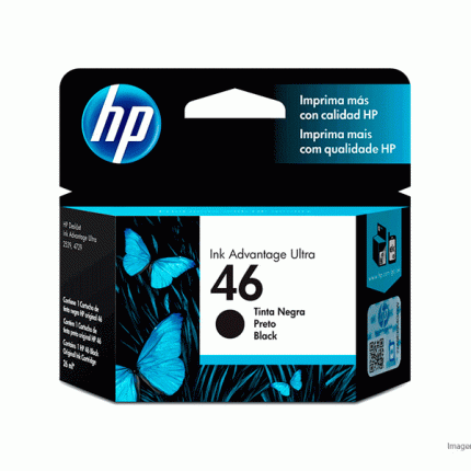 Tinta HP CZ637AL (46) Negro 1,500 Páginas