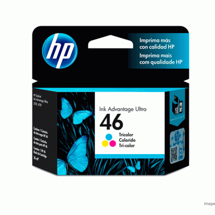 Tinta HP CZ638AL (46) Color 750 Páginas