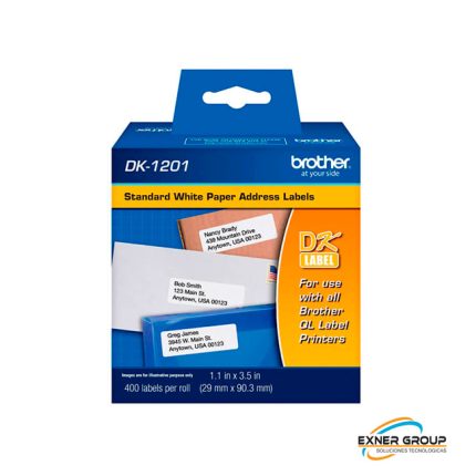Rollo Continuo Brother DK-1201 29mm x 90.3mm