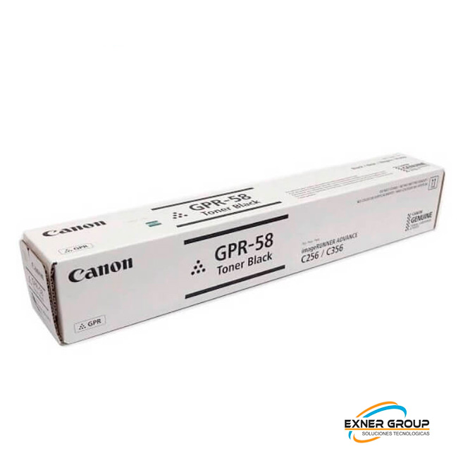 GPR-58-N Toner Canon GPR-58 Negro ir c256, c356 23k.