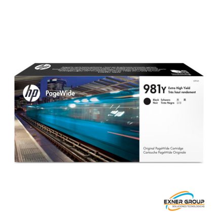 Tinta HP L0R16A (981y) Negro 20,000 Páginas