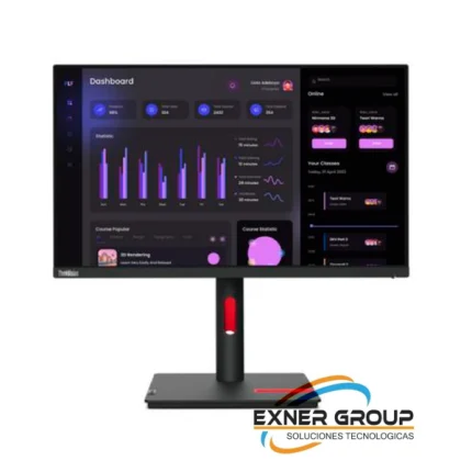 Monitor Lenovo ThinkVision T24i-30, 23.8" WLED IPS, 1 x HDMI, 1 x Displayport, 1 x VGA