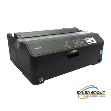 Impresora matricial Epson FX-890II, matriz de 9 pines, Paralelo / USB 2.0, 100V - 240VAC.