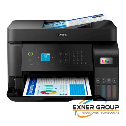 Impresora Multifuncional Epson EcoTank L5590, Imprime/Escanea/Copia/Fax/USB/LAN/Wi-Fi