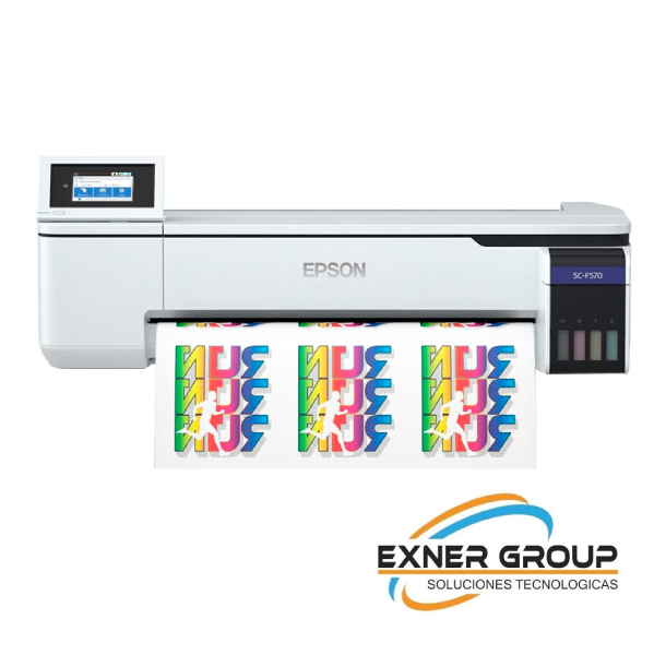 SCF570CLUBKIT Impresora de Sublimacion Epson SureColor F570, USB 3.0, WLAN (802.11b/g/n), LAN GbE