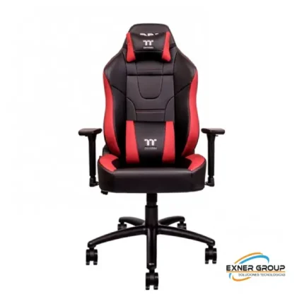 Silla para juegos U Comfort, Thermaltake Color Negro / Rojo.