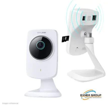 Cámara de seguridad Tp-Link, HD, 1280x720p, sensor 1/4", Wireless, Ethernet, Dia/Noche.