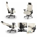 Corsair Sillón de Juego Corsair TC500 - Material/Tejido, Metálico, Acero, Poliuretano, Espuma - Escarcha