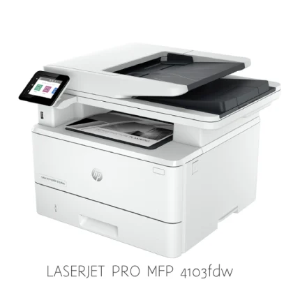Impresora Monocromatica HP LaserJet Pro MFP 4103fdw, Imprime/Copia/Escanea/Fax/USB 2.0