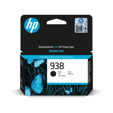 Cartucho de Tinta HP 4S6X8PL 938 Negro Officejet Pro 9110/9130/9730, 1.250 Páginas