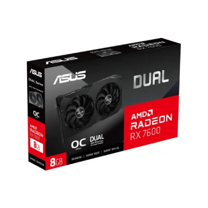 Tarjeta de video ASUS Radeon RX 7600 8GB GDDR6 / PCI-E 4.0